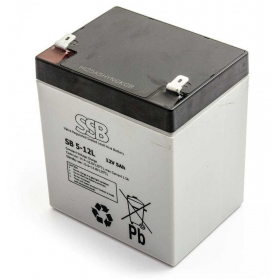 Battery (AGM) SSB SB (5Ah, 12V, F2, VRLA)