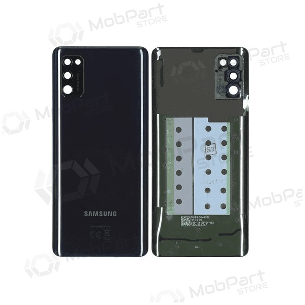 Samsung A415 Galaxy A41 2020 back / rear cover (black) (used grade B, original) Samsung A415 Galaxy A41 2020 back / rear cover (black) (used grade B, original)