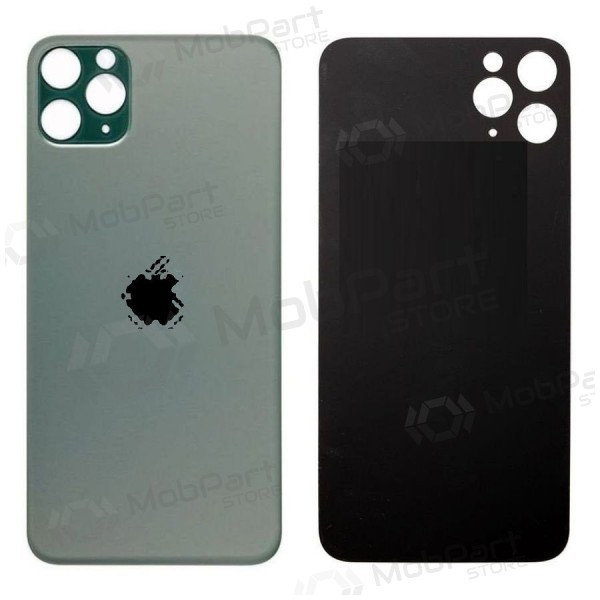 Apple iPhone 11 Pro back / rear cover green (Midnight Green) (bigger hole for camera) Apple iPhone 11 Pro back / rear cover green (Midnight Green) (bigger hole for camera)
