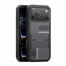 Apple iPhone 17 Pro Max, 18 Pro Max case - Dux Ducis Shld black (Umbra Pattern)