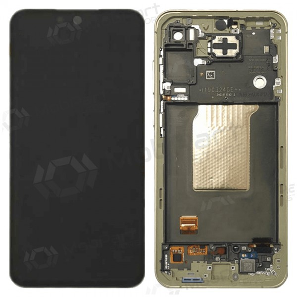 Samsung Galaxy A55 screen (Awesome Lemon) (with frame) (original) Samsung Galaxy A55 screen (Awesome Lemon) (with frame) (original)