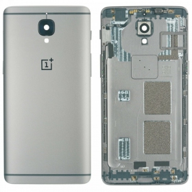 OnePlus 3 / 3T back / rear cover (silver) (used grade A, original)