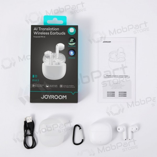 Wireless headphones with microphone Joyroom JR-FB1 Bluetooth white