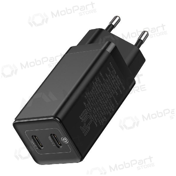 Charger Baseus GaN 45w (20V/3A) + Type-C cable (MacBook) (black)