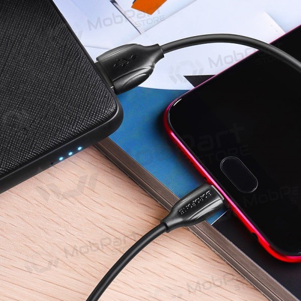 Micro USB cable Borofone BX19 USB-A to Micro USB 1 m black