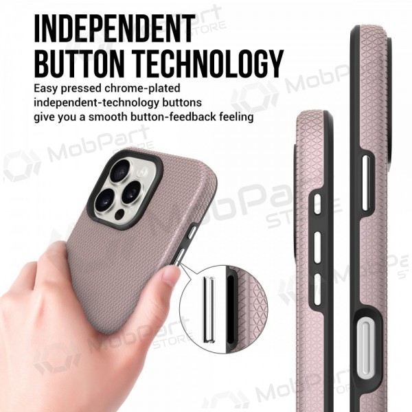 Apple iPhone 12 Pro Max case „Perfectionists“ (rožinio aukso) Apple iPhone 12 Pro Max case „Perfectionists“ (rožinio aukso)