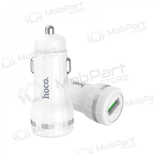 Charger automobilinis Hoco Z27A Staunch Quick Charge 3.0 (3.1A) (white)