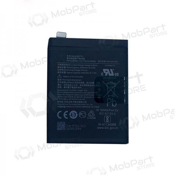 OnePlus 8 (BLP761) battery / accumulator (4230mAh) OnePlus 8 (BLP761) battery / accumulator (4230mAh)