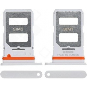 Xiaomi Redmi Note 12 Pro 5G SIM card holder (white)