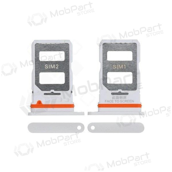 Xiaomi Redmi Note 12 Pro 5G SIM card holder (white)