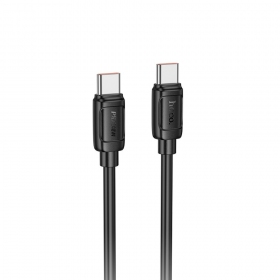 USB-C cable Hoco X115 USB-C to USB-C 1 m 240 W black