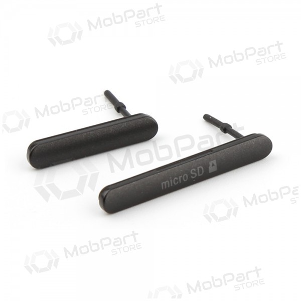 Sony Xperia M4 Aqua E2303 / Xperia M4 Aqua E2306 / Xperia M4 Aqua E2353 microSD and SIM side covers (black) Sony Xperia M4 Aqua E2303 / Xperia M4 Aqua E2306 / Xperia M4 Aqua E2353 microSD and SIM side covers (black)