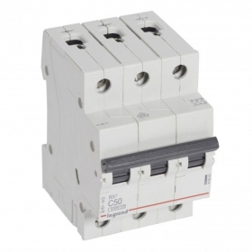 MCB RX3 Legrand 419240 (50A, 3P, 230V, 6kA)