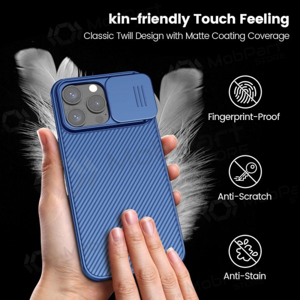 Apple iPhone 15 Plus case „Nillkin CamShield Pro“ (blue) Apple iPhone 15 Plus case „Nillkin CamShield Pro“ (blue)