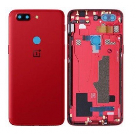OnePlus 5T back / rear cover red (Lava Red) (used grade B, original)