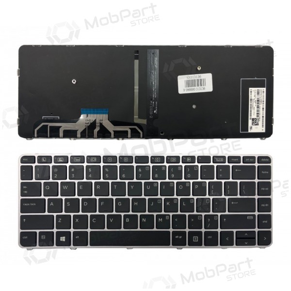 HP: EliteBook Folio 1040 G3, 844423-001 keyboard (with lighting)