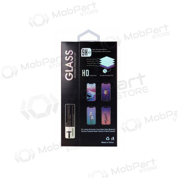 LCD apsauginis stikliukas 6D Xiaomi Redmi 14C/Redmi A4/Poco C75 black