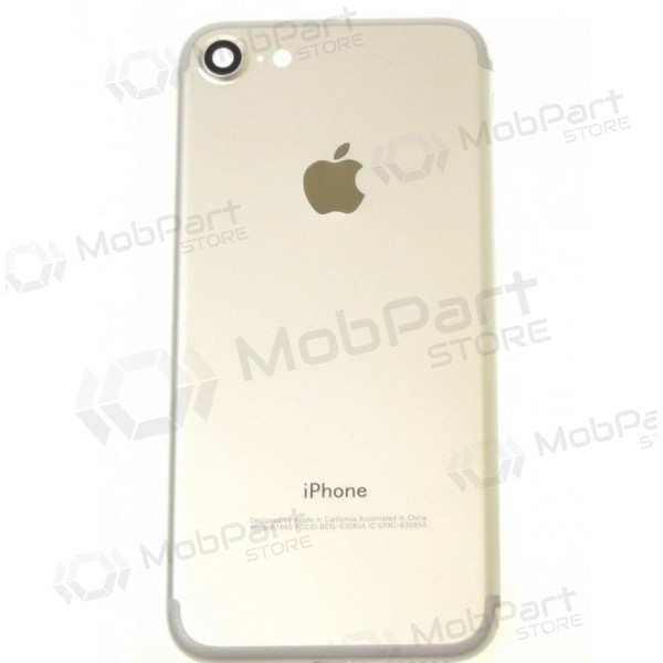 Apple iPhone 7 back / rear cover (silver) (used grade B, original)