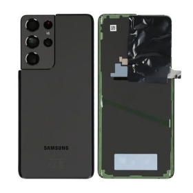 Samsung G998 Galaxy S21 Ultra 5G back / rear cover (Phantom Black) (used grade A, original)