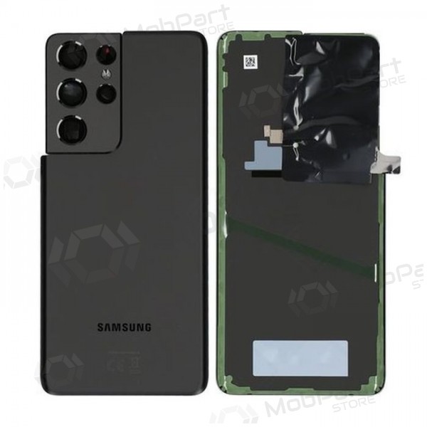 Samsung G998 Galaxy S21 Ultra 5G back / rear cover (Phantom Black) (used grade A, original)