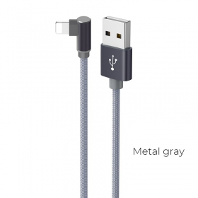 USB cable Borofone BX26 Lightning 1.0m (grey)