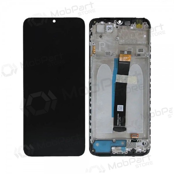 Xiaomi Poco C40 screen (black) (with frame) (original)