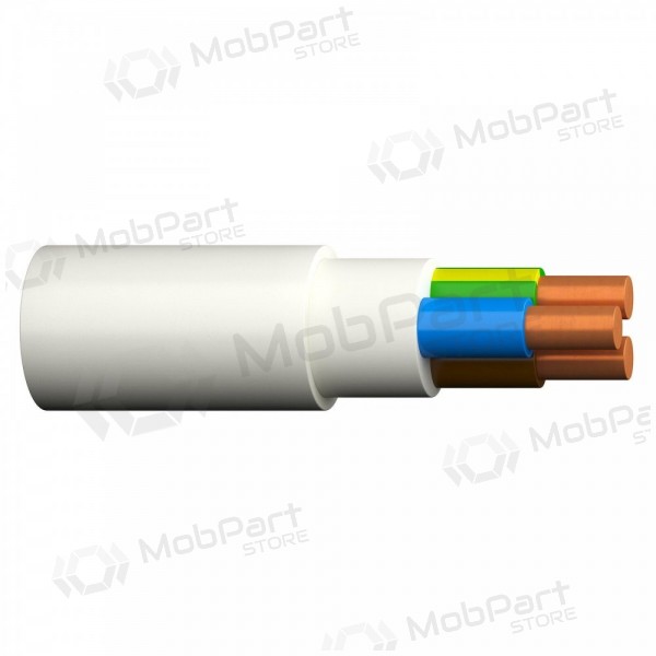 XPJ-HF D 3x1.5 cable Prysmian Group (white, monolith, 1 m., 500m reel)