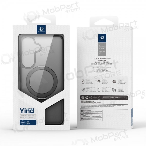 Samsung Galaxy S26 Ultra case - Dux Ducis Yind Magnetic Stand (black)