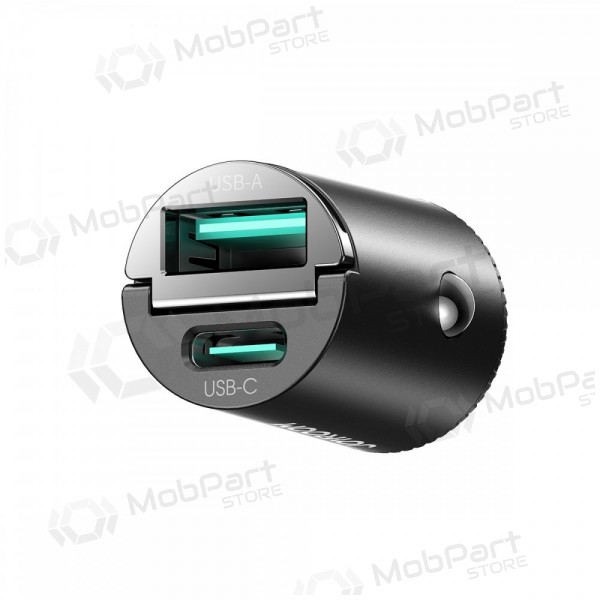 Car phone charger Joyroom JR-CCN18 65 W USB-C + USB-A black