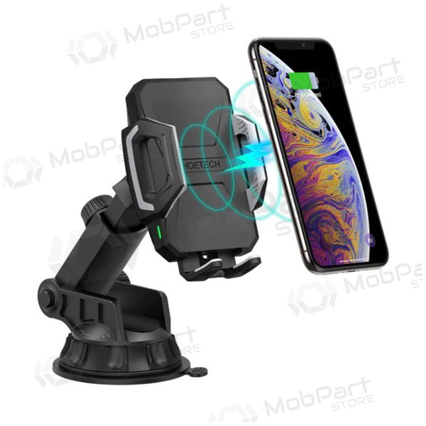 Car Phone Mount CHOETECH, with wireless charging function, 15W