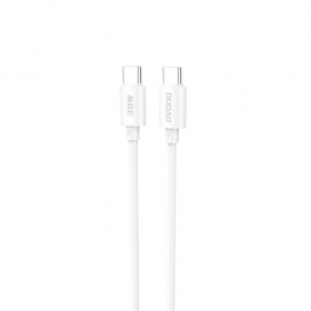 USB-C cable Dudao L4C USB-C to USB-C 2 m 30 W white