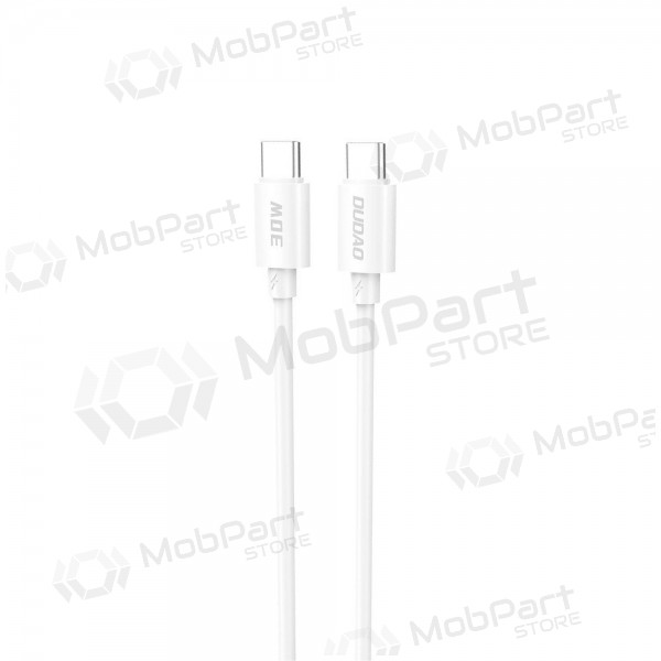 USB-C cable Dudao L4C USB-C to USB-C 2 m 30 W white