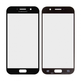 Samsung A520F Galaxy A5 (2017) Screen glass (black) (for screen refurbishing)