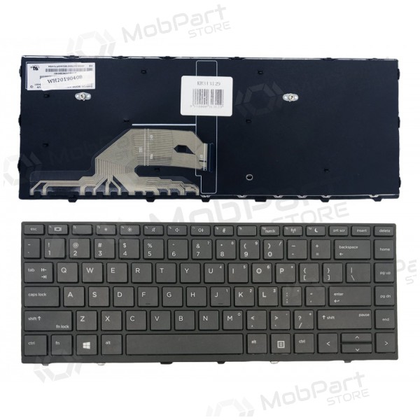 HP Probook: 430 G5, 440 G5 keyboard with frame HP Probook: 430 G5, 440 G5 keyboard with frame