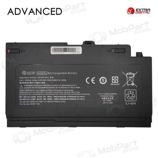 HP AA06XL, 8300mAh laptop battery, Advanced HP AA06XL, 8300mAh laptop battery, Advanced