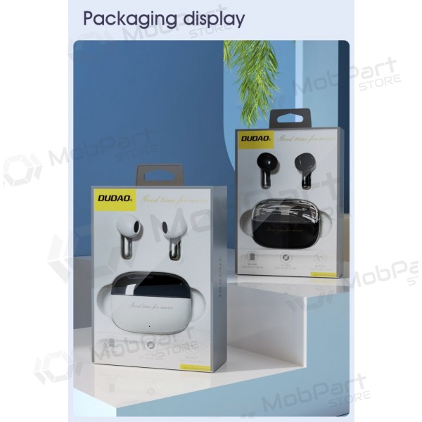 Wireless headphones with microphone Dudao U8 Bluetooth white