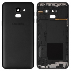 Samsung J600 Galaxy J6 2018 back / rear cover (black) (used grade B, original)