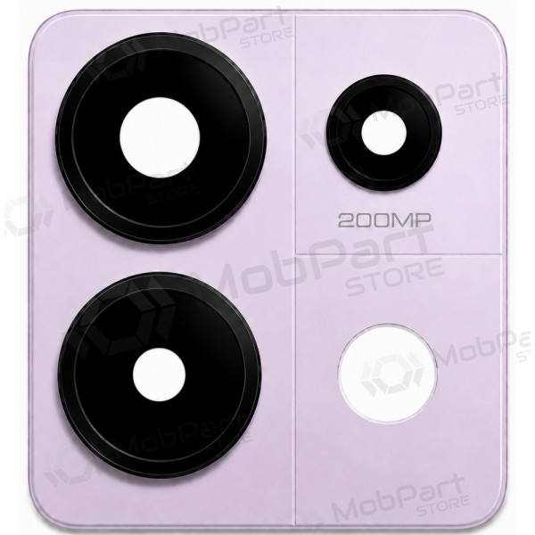 Xiaomi Redmi Note 13 Pro 5G camera glass with frame (purple)