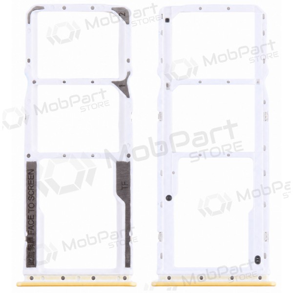 Xiaomi Poco M4 Pro 4G SIM card holder (yellow)