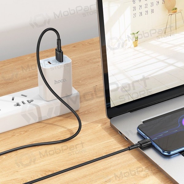 USB cable Hoco X83 USB-A to MicroUSB 1.0m black