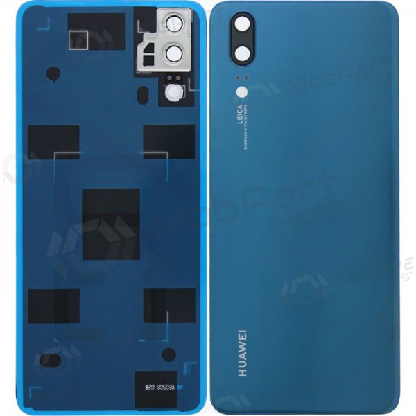 Huawei P20 back / rear cover (blue) (used grade B, original)