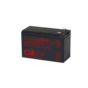 Battery 12V 7.2Ah F2 (6.3mm) AGM VRLA CSB GP1272 F2