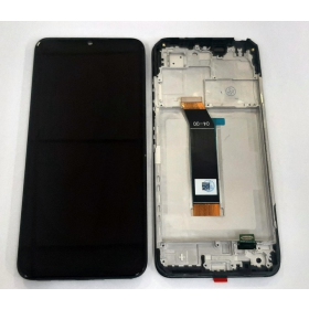 Xiaomi Poco M4 5G / Poco M5 4G screen (black) (with frame) (service pack) (original)