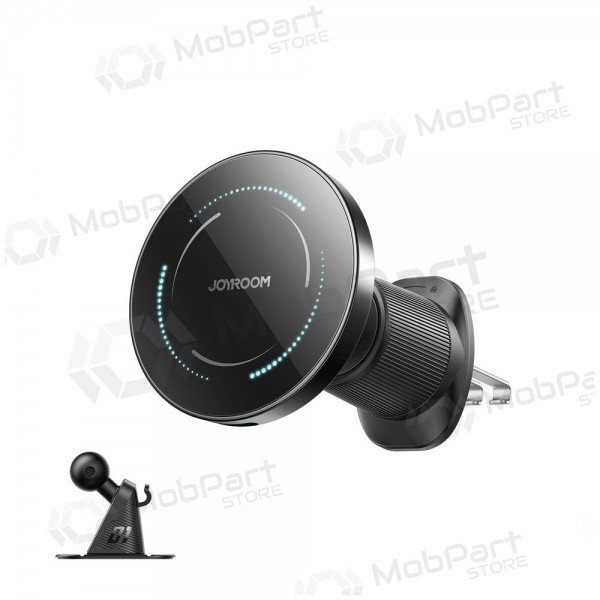Automobilinis laikiklis-charger Joyroom JR-ZS502 MagSafe 15W (air vent/dashboard) black