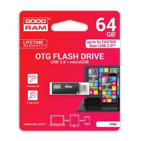 Flash / memory drive GOODRAM OTN3 64Gb OTG USB 3.0 + 