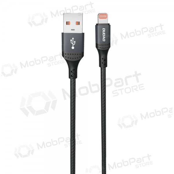 Lightning cable Dudao L3SL USB-A to Lightning 1.2 m 3 A black