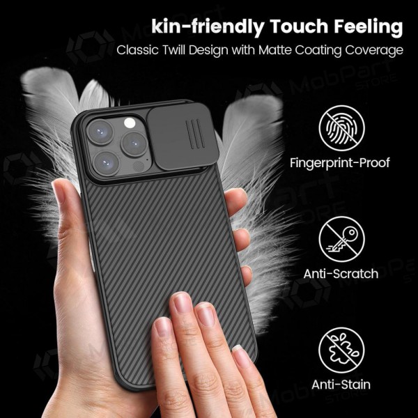 Apple iPhone 15 case „Nillkin CamShield Pro“ (black) Apple iPhone 15 case „Nillkin CamShield Pro“ (black)