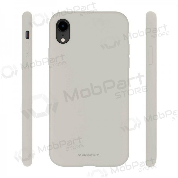Samsung A225 Galaxy A22 4G case Mercury Goospery "Silicone Case" (stone color) Samsung A225 Galaxy A22 4G case Mercury Goospery "Silicone Case" (stone color)