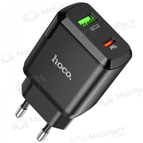 Charger Hoco N5 USB Quick Charge 3.0 + PD 20W (3.1A) (black)