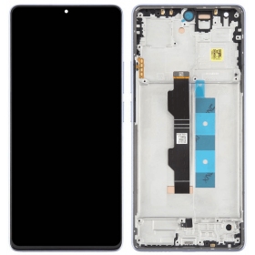 Xiaomi Redmi Note 13 Pro 4G, Poco M6 Pro 4G screen (violet) (with frame) (original)